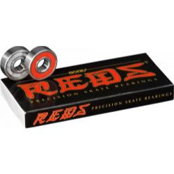 Bones Reds 8mm Bearings - 8 Pack