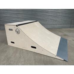 FEARLESS RAMPS 2FT QUATER PIPE - PLEASE CONTACT US TO PURCHASE