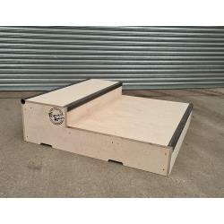 FEARLESS RAMPS STEPPED GRIND BOX - PLEASE CONTACT US TO PURCHASE