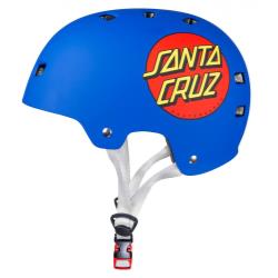 Bullet x Santa Cruz Helmet Classic Dot - Matt Blue