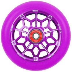 CORE Hex Hollow Stunt Scooter Wheel 110mm - Purple - Pair