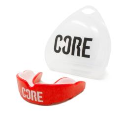 CORE Protection Mouth Guard/Gum Shield - Red