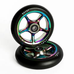 Drone Luxe II 110mm Scooter Wheels - Neochrome - Pair