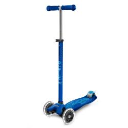 Maxi Micro DELUXE LED Scooter: Navy