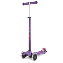 Maxi Micro DELUXE LED Scooter: Purple