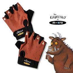 Micro Fingerless Scooter and Bike Gloves: Gruffalo