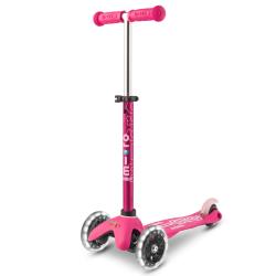 Mini Micro DELUXE LED Scooter: Pink