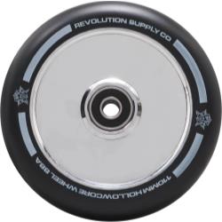 Revolution Supply Co Hollowcore Wheels 110mm - Black on Chrome