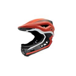 Revvi Super Lightweight Kids Full Face Helmet - Red