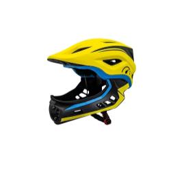 Revvi Super Lightweight Kids Full Face Helmet - Yellow
