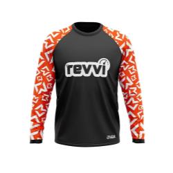 Revvi Kids Riding Jersey - Orange