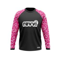 Revvi Kids Riding Jersey - Pink