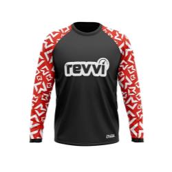 Revvi Kids Riding Jersey - Red