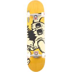 Toy Machine Vice Dead Monster Skateboard Yellow