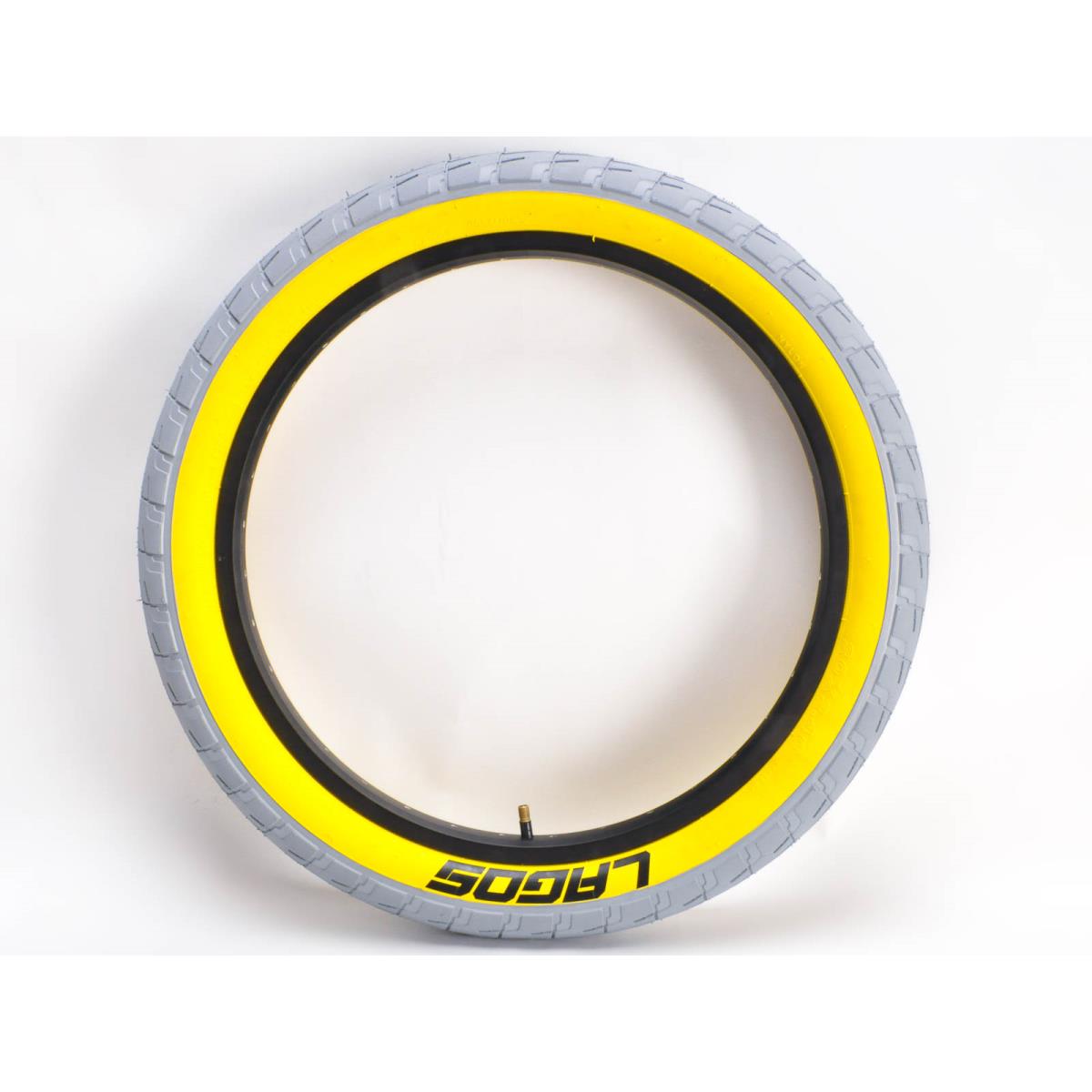 yellow bmx tyres