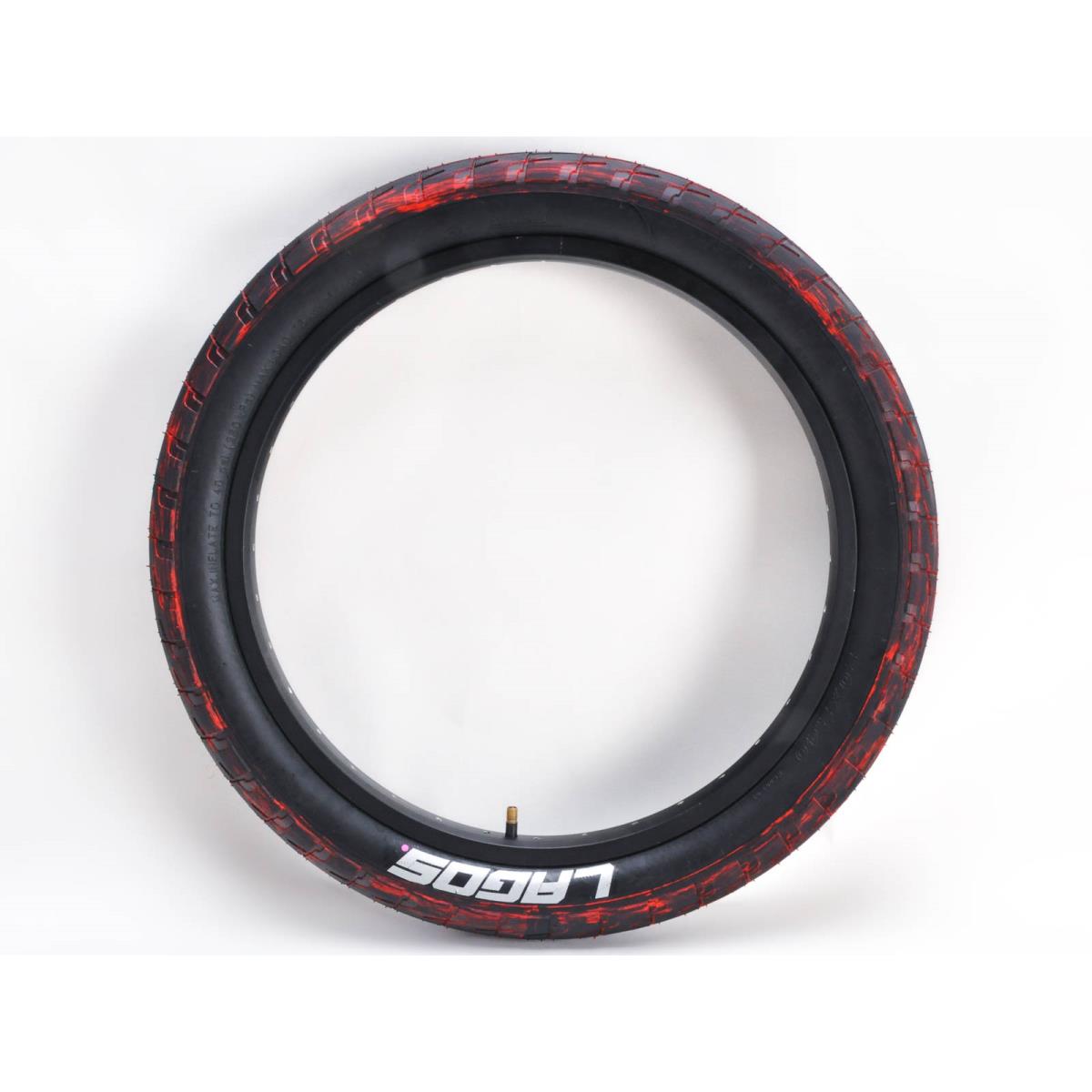 red bmx tyres