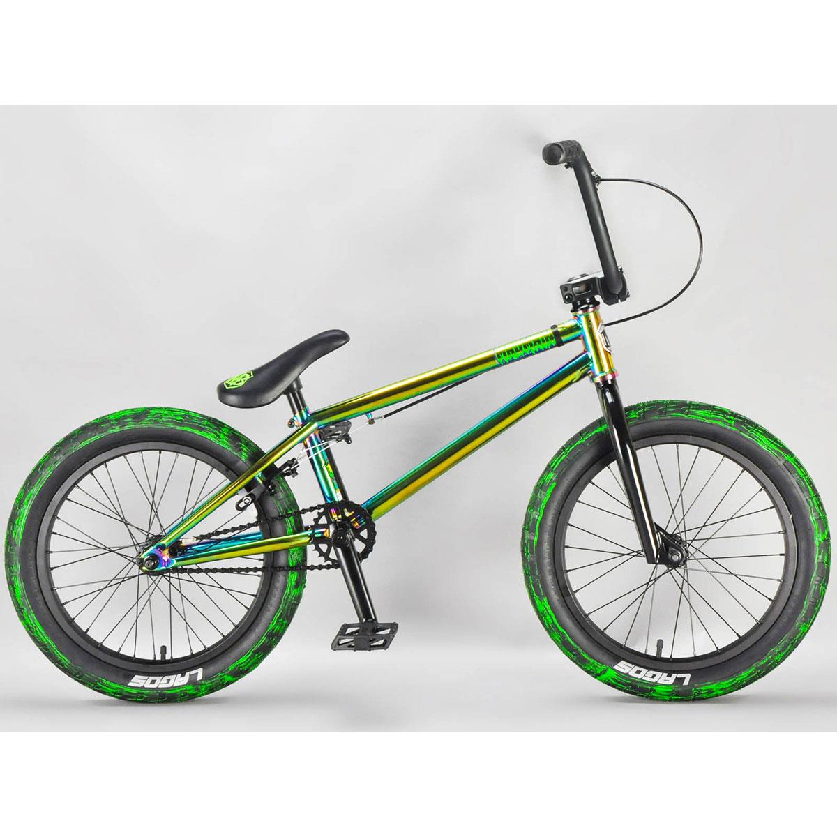 Madmain Green Fuel 18 inch BMX Bike 