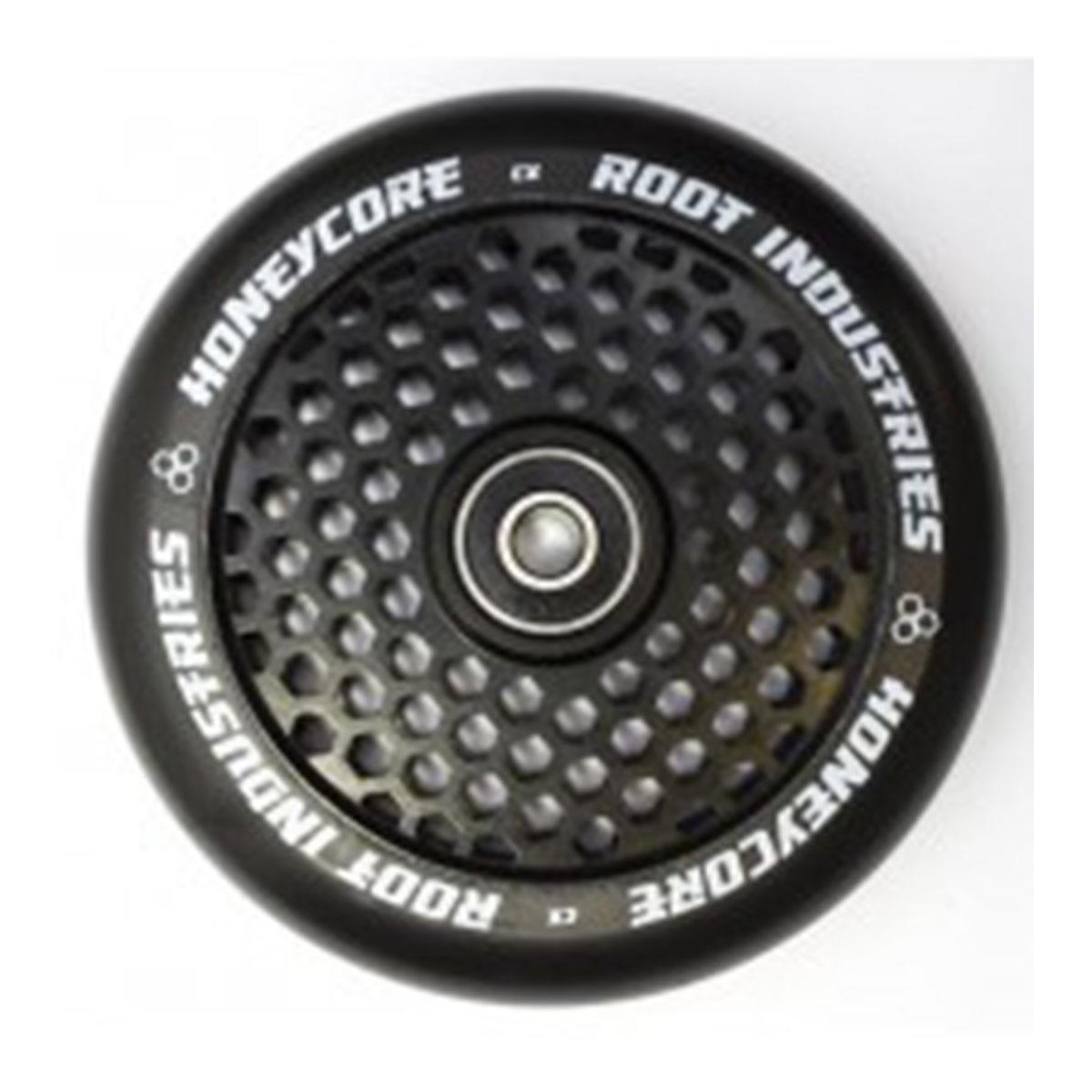 Root Industries Honeycore Wheels 110mm Sold In Pairs Black Rootblackhoneycore Scoot N Skates