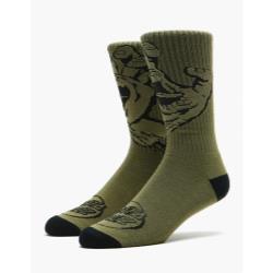 SANTA CRUZ SOCKS Mono army green