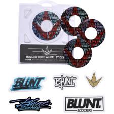 Blunt - 4 Pack Wheel Sticker 110mm - Font