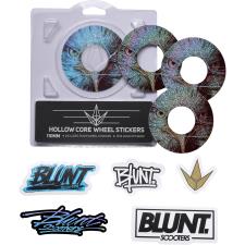 Blunt - 4 Pack Wheel Sticker 110mm - Hawk