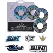 Blunt - 4 Pack Wheel Sticker 110mm - Owl