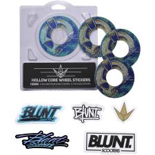 Blunt - 4 Pack Wheel Sticker 110mm - Skull Phones