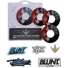 Blunt - 4 Pack Wheel Sticker 110mm - Split