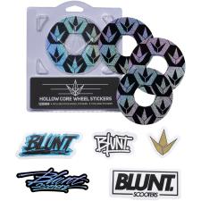 Blunt - 4 Pack Wheel Sticker 120mm - Hex