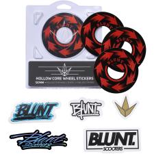 Blunt - 4 Pack Wheel Sticker 120mm - Spin