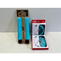 Core Grips and Hollow Wheels Bundle - Mint Blue