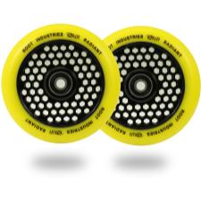 Root Industries Air Honeycore Stunt Scooter Wheels 110mm - Radiant Yellow - Pair