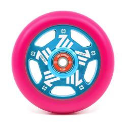 CORE Vent Hollow 110mm Stunt Scooter Wheels - Pink/Teal - Pair
