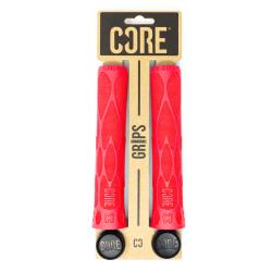 CORE Pro Handlebar Grips, Soft 170mm – Red