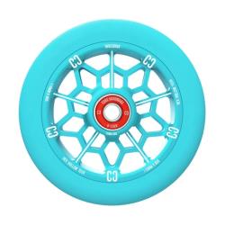 CORE Hex Hollow Stunt Scooter Wheel 110mm – Mint Blue - Pair