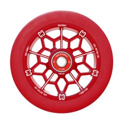 CORE Hex Hollow Stunt Scooter Wheel 110mm – Red - Pair