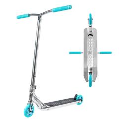 CORE SL3 Complete Stunt Scooter - Chrome/Teal