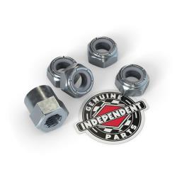 Independent Truck Tool Axle Rethreader + 4 Axle Nuts	- Silver