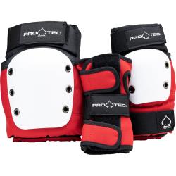 Pro-Tec Junior 3-Pack - Black/White/Red