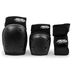 REKD Heavy Duty Triple Pad Set - Black
