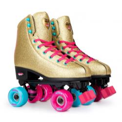 Rookie BUMP Rollerdisco V2 Quad Roller Skates- GOLD