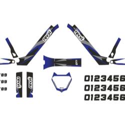 Revvi Graphics Kit - Blue - 18"/20"