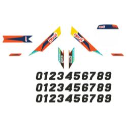 Revvi Graphics kit - Orange - 12"