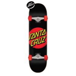 Santa Cruz Complete Classic Dot Super Micro Black 7.25 IN