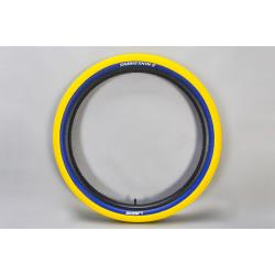 Snakeskin 2 (PAIR) - Yellow/Blue
