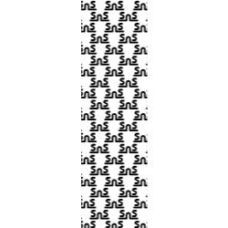 Scootnskates Griptape - SNS Repeat White/Black