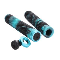 Blunt - Will Scott Hand Grips - Black/Teal