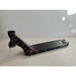 Apex Deck Black with Pink Splatter 18.1" x 4.5" - EX DISPLAY