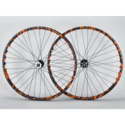 BLAD Geared Wheel Set - Orange Splatter