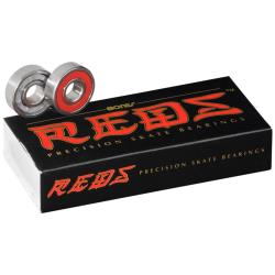 Bones Reds 8mm Bearings - 16 Pack